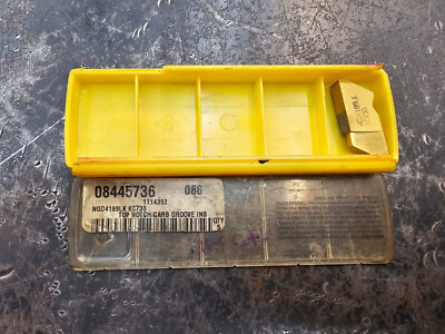 Qty 1 Kennametal NGD4189L KC730 Top Notch Grooving Carbide Inserts