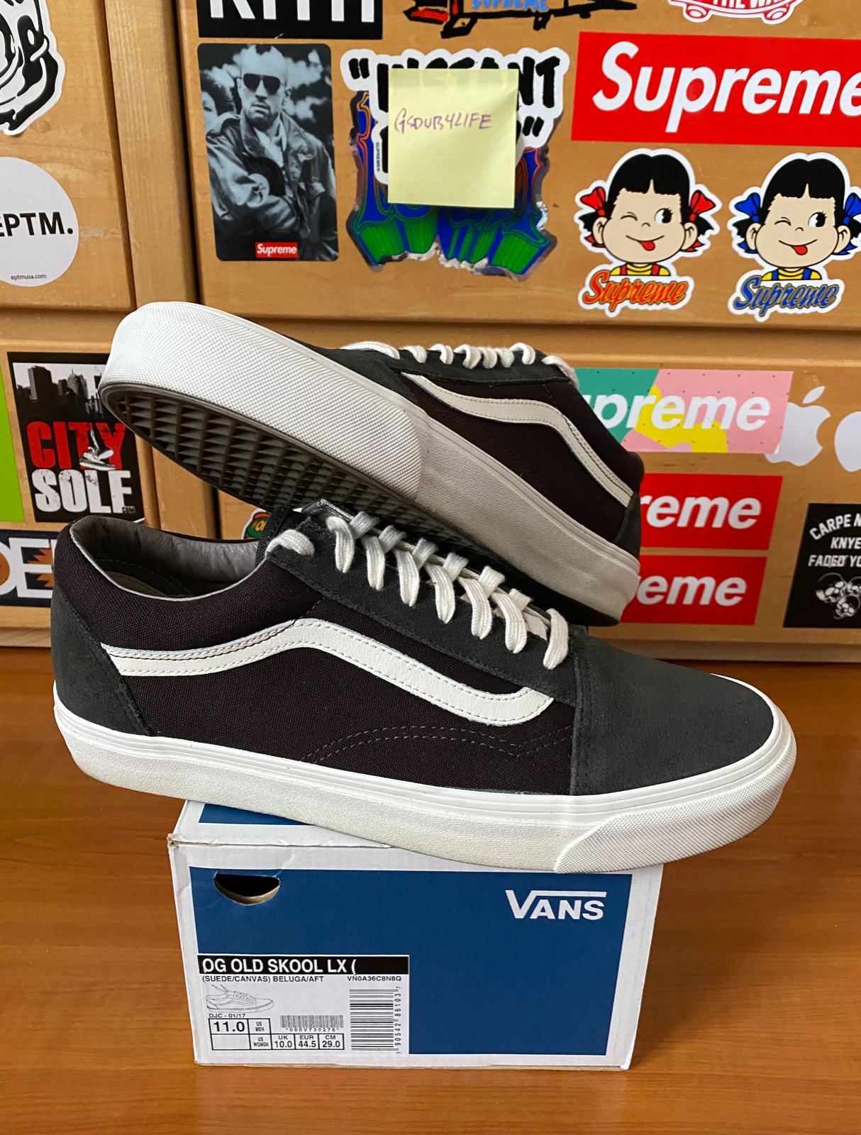 vans vault og old skool lx vlt white