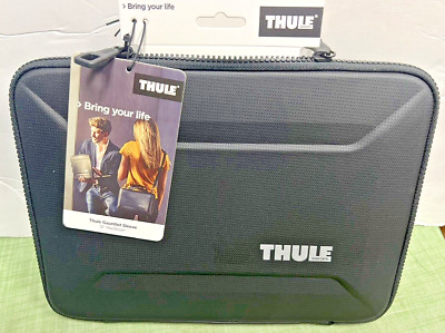 Thule Gauntlet for MacBook 12 Sleeve Black, Molded Case cover for laptop,tablet.