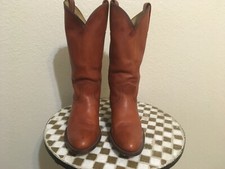 BROWN USA VINTAGE FRYE ROCKABILLY BOOTS 9.5 D