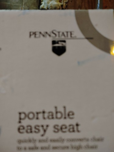 Penn State Nitney Lions Cozy Covers Portable Baby Easy Seat Highchair 6+mths - Picture 3 of 6