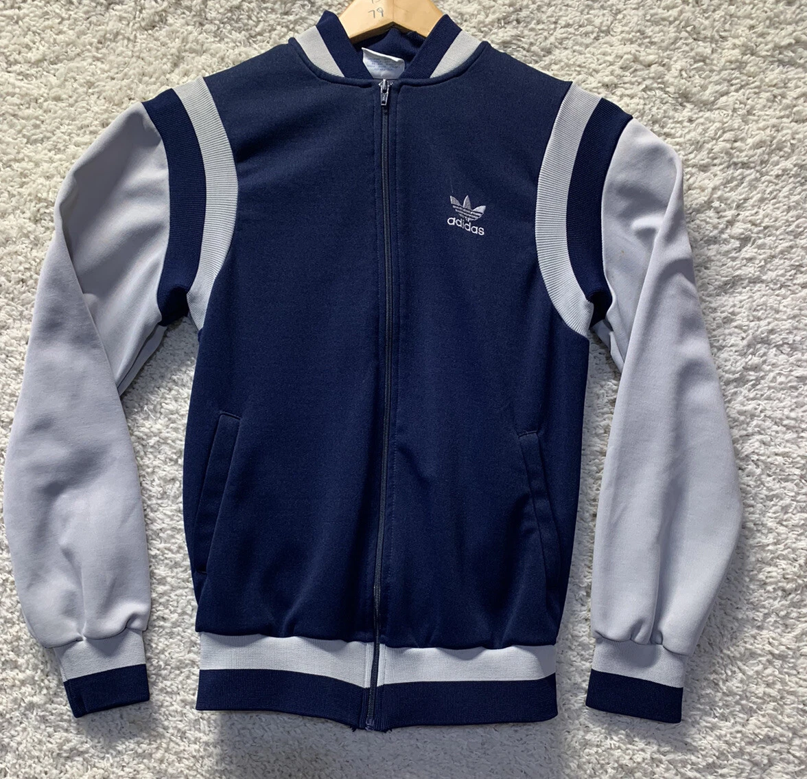 Vintage Adidas Ventex 80s Mens Track Jacket Retro Rare France Size