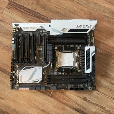 ☆中古品 BIOS確認 ASUS X99-S マザーボード Intel X99 LGA 2011-v3 IO