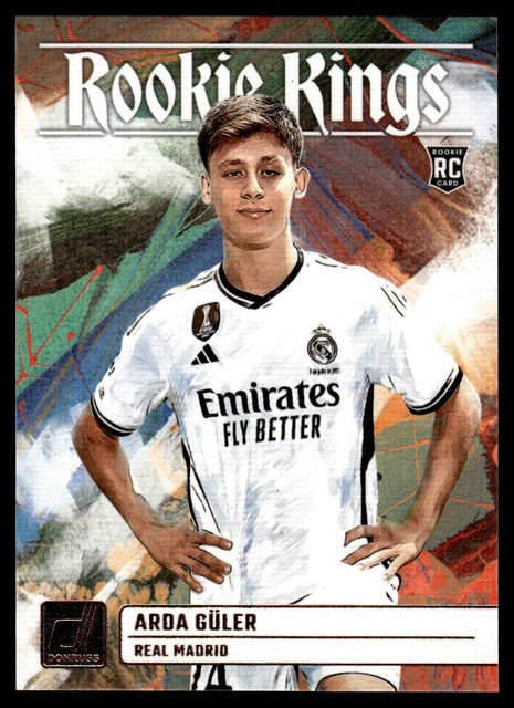 Arda Guler Rookie Kings 2023 Panini Card #9 Donruss Soccer Real Madrid