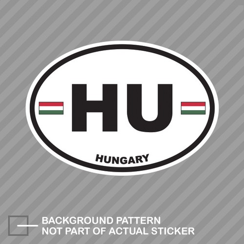 Hungarian Coat Of Arms Sticker Decal - Self Adhesive Vinyl - Weatherproof - Made In - Foto 7