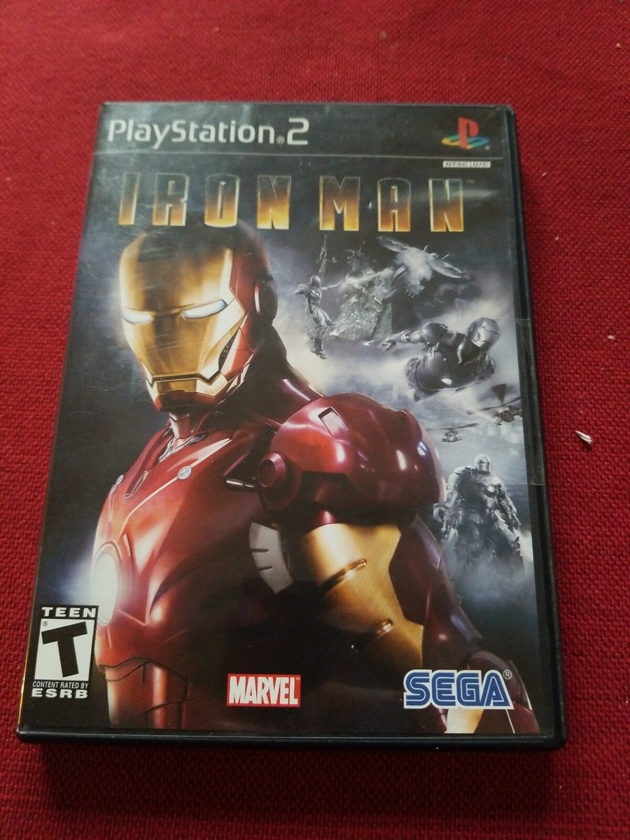 Ironman iron man Complete PlayStation PS2 Game Tested ps