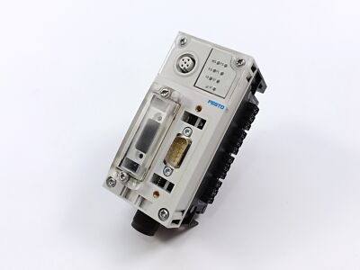 Festo 526172 CPX-FB11 Bus Node W/ 195746 CPX-GE-EV-S Interlinking Block