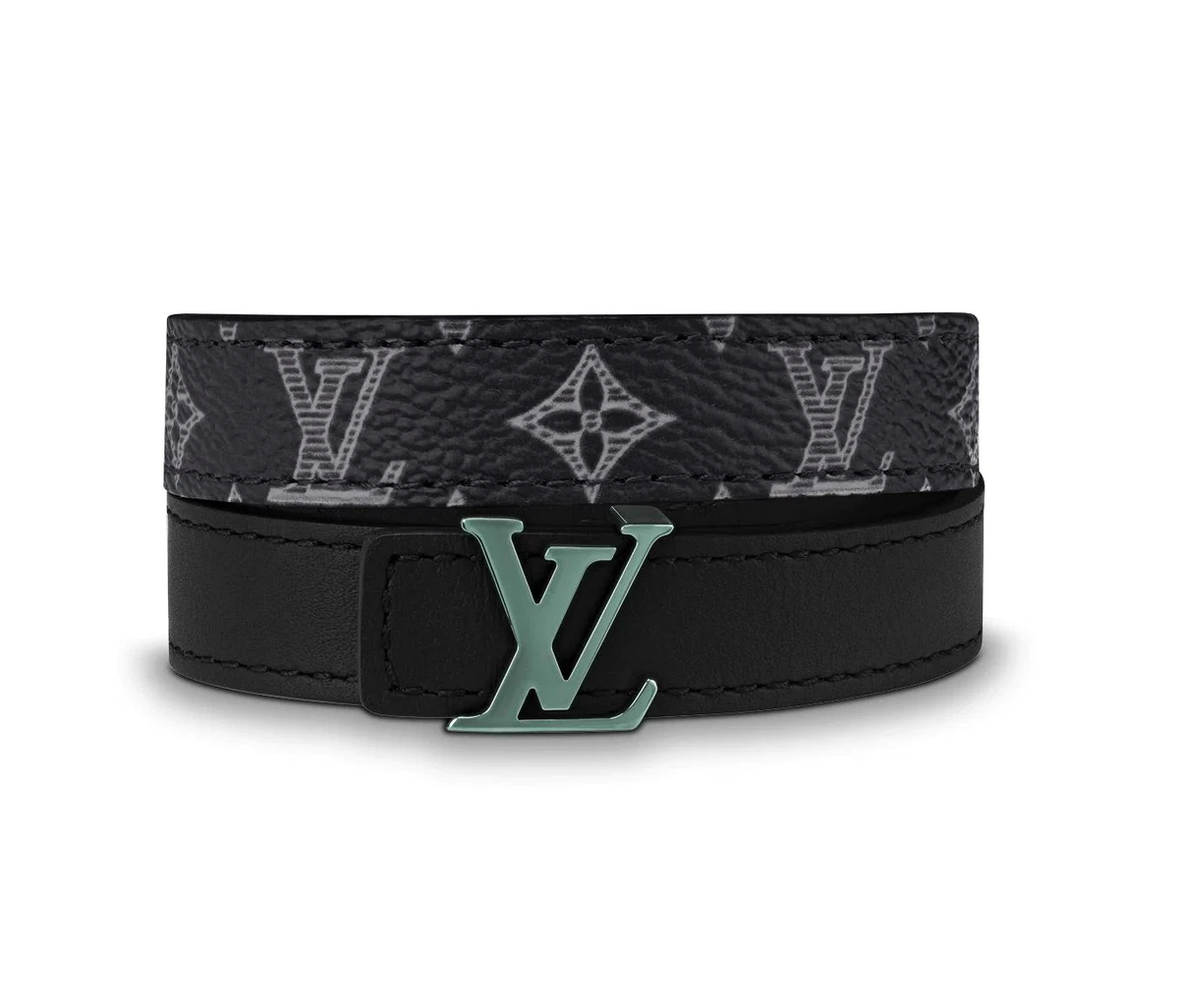 Louis Vuitton LV Initiales Monogram Canvas Men Belt