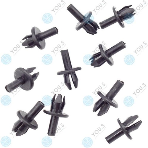 DZMZL Clip di fissaggio per paraurti posteriore per parafango, multiuso, 5160260-AA per Jeep Patriot Compass per Chrysler 200 300, per Dodge Caliber Charger Dart per Ram 1500, 10 pezzi