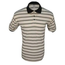 Mens Polo Shirt Short Sleeve Golf Jersey Classic Casual Black Collar Sleeve Hem