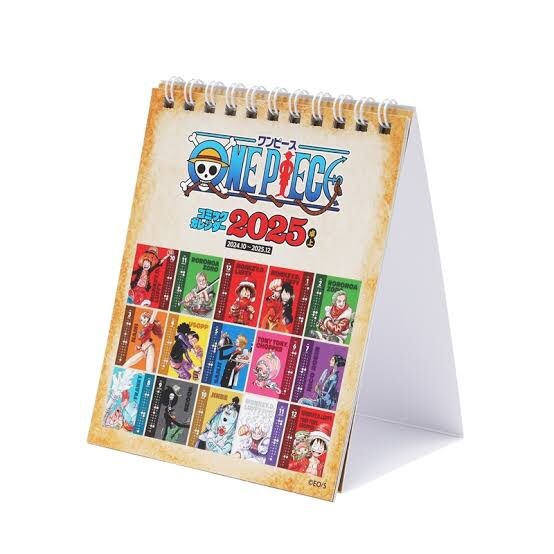 ONE PIECE Comic Calendar 2025 (Desktop / Includes 15 Special