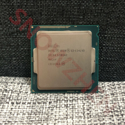 Intel Xeon E3-1241 V3 CPU Quad-Core 3.5GHz 8M 80W SR1R4 LGA 1150 Processor