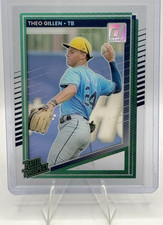 Theo Gillen 2025 Panini Donruss Baseball - Clearly Rated Prospects Card# 172