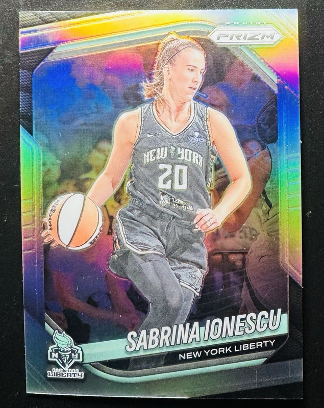 Panini 2025 Prizm WNBA Sabrina Ionescu New York Liberty #19 Prizm