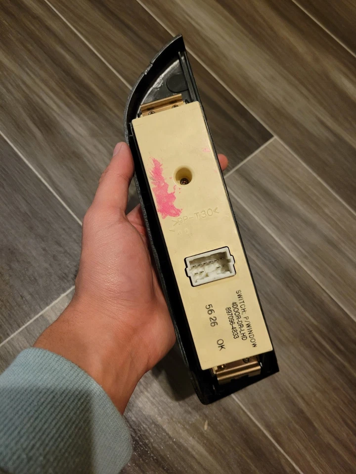 Interruptor de control de ventana principal del conductor Honda Passport Isuzu 1995 1996 1997 Rodeo Foto 4 de 4