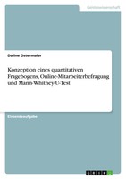 Daline Ostermaier | Konzeption Eines Quantitativen Fragebogens,...