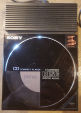 Sony D-5A CD player  AC-D50 dock. Powers on, not working