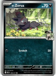 N's Zorua 136/217 Ascended Heroes Common