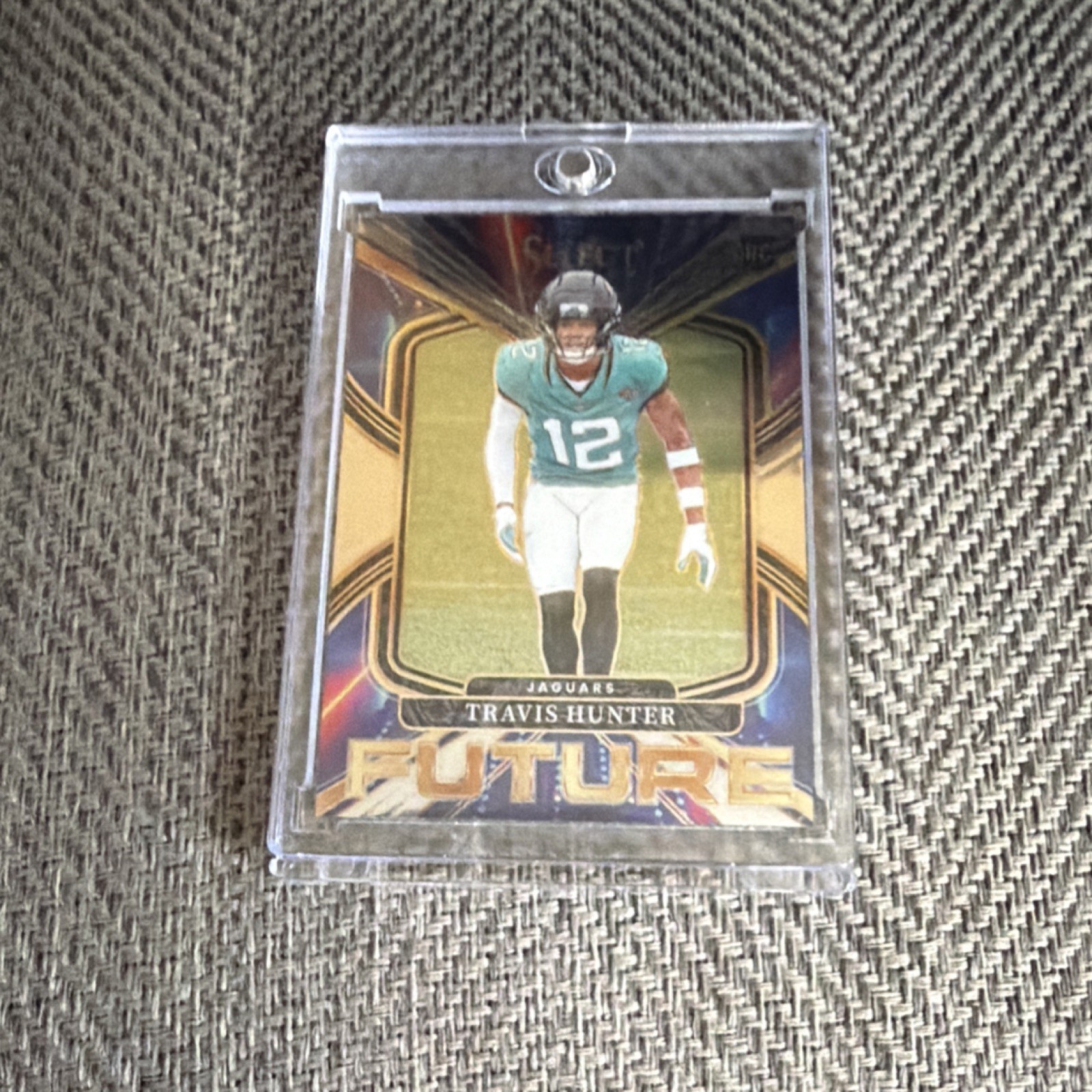 2025 Panini Select Travis Hunter Select Future Rookie Insert #10 Jaguars NFL