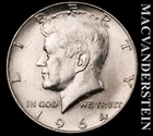 1964-D Silver Kennedy Half Dollar - Scarce  High Grade  Lustrous  #K4574