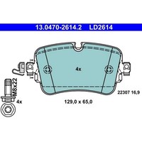ATE 13.0470-2614.2 Bremsbelagsatz FüR Audi VW Q7 A8 D5 A6 C8 A7 Q8 Touareg 4MB