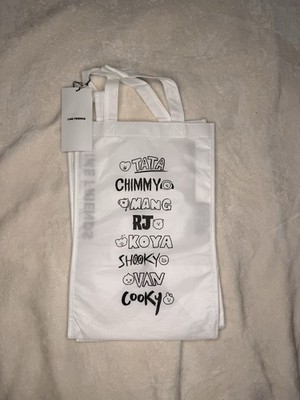 LINE FRIENDS White Tote Bag Brown Sally BT21
