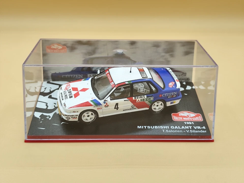 1/43 Mitsubishi Galant VR-4 #4 Rallye Monte Carlo 1991 Salonen IXO Altaya - Photo 3/3