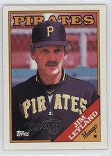 1988 Topps Team Checklist Jim Leyland #624 HOF 1az3