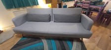 Habitat 3-4 Seater Clic Clac Sofa Bed Scandinavian Design Immaculate Condition 