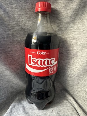 Share a Coke with Isaac 2025 Personalized Gift Coca Cola Bottle