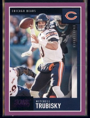 2020 Score - Mitchell Trubisky #208 Purple