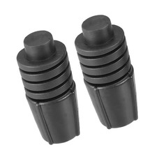 RATCHROLL 2 Pcs Car Hood Rubber Bumper Stops Cushion Black