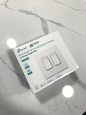 Kasa Smart Wi-Fi Dimmer Switch Kit 2 Gang Single Pole  HS220-2 