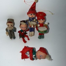 Santa 1960 Year Manufactured Collectible Holiday & Seasonal