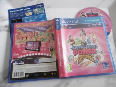 Knowledge Is Power Decades 3 + PLAYSTATION PS4 2-6 Spieler 2018 Playlink Quiz
