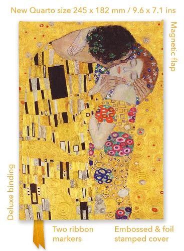 Gustav Klimt: Fulfilment (Foiled Journal