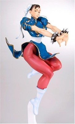 Used Kinu Nishimura Collection GIRL-FIGHTING Chun-Li 1/6 Scale PVC Painted Figur
