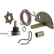 Kickstarter Set 12,5mm für Peugeot 50ccm 2T Roller mit stehendem Zylinder Zenith