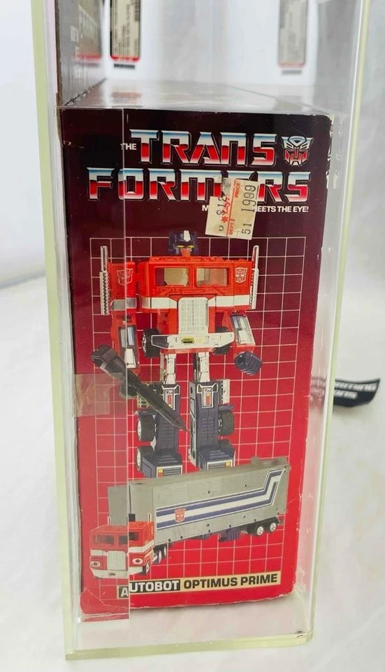 Transformers G1 Original AFA 75 Optimus Prime Metal Plates MISB 75/85/90 - Image 4 of 4