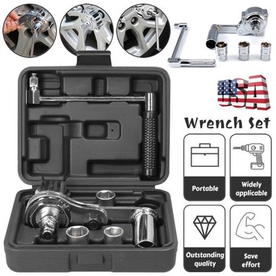 Torque Multiplier Set 1/2  DR w/ 3 Sockets, Labor Saving Lug Nut Remover
