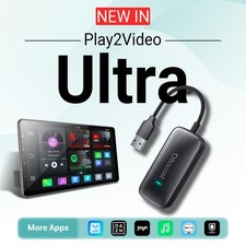 Ottocast Wireless CarPlay AI box Android Auto Adapter Converter Netflix YouTube