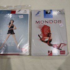 Mondor Tights Women's Large 345 Durable Brand New Black  Red Dance