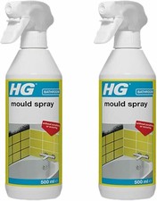 2 x HG Hagesan Bathroom Mould Removal Spray 500 ML 20.57 per litre