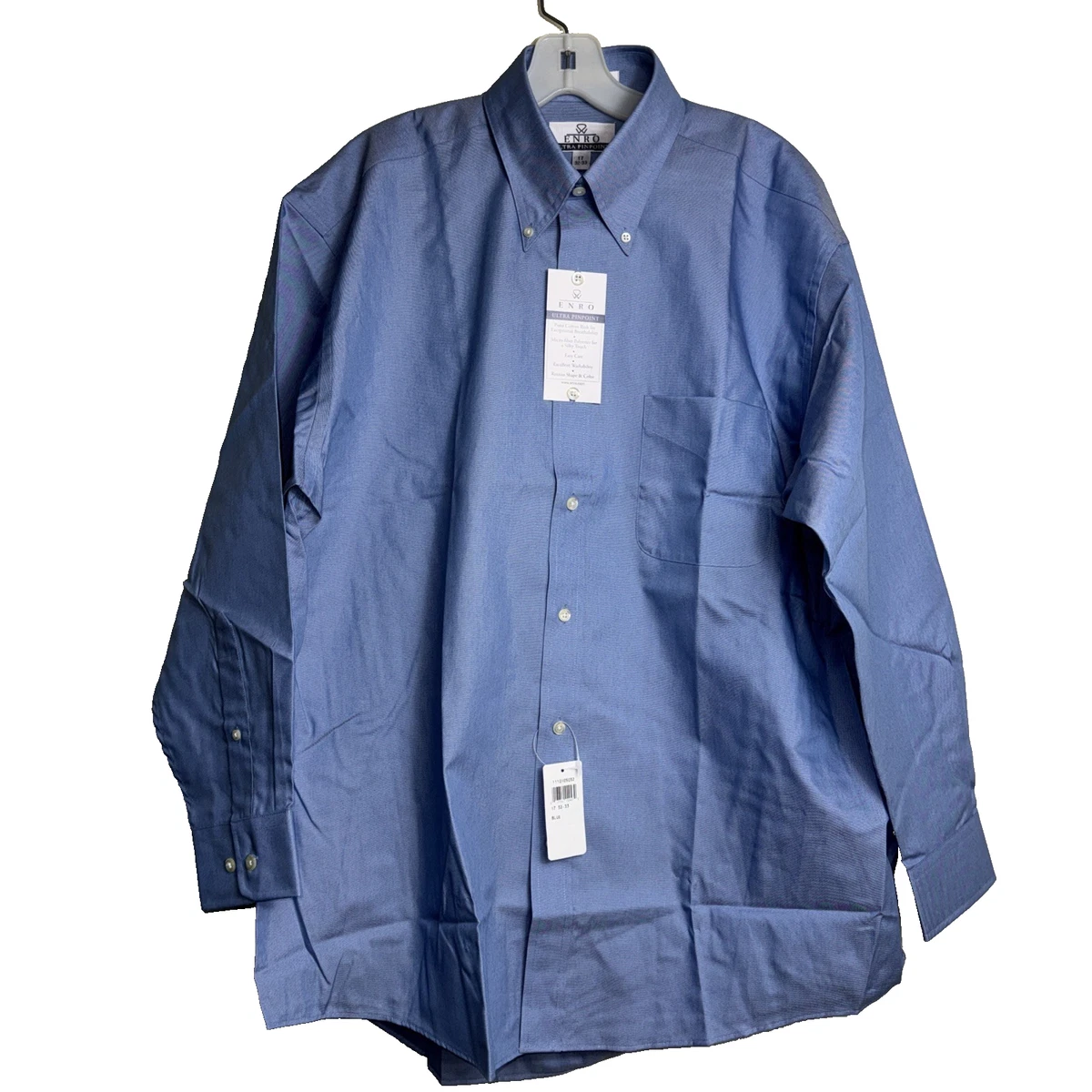 ENRO Long Sleeve Button-Down Dress Shirts for Men for sale | eBay