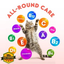 Cat Vitamins 200 Chews Immune Joint Skin Digestion