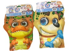 Glove A Bubbles Wave And Play Thousands Of Bubbles-Golden Dog Orange Dinosaur