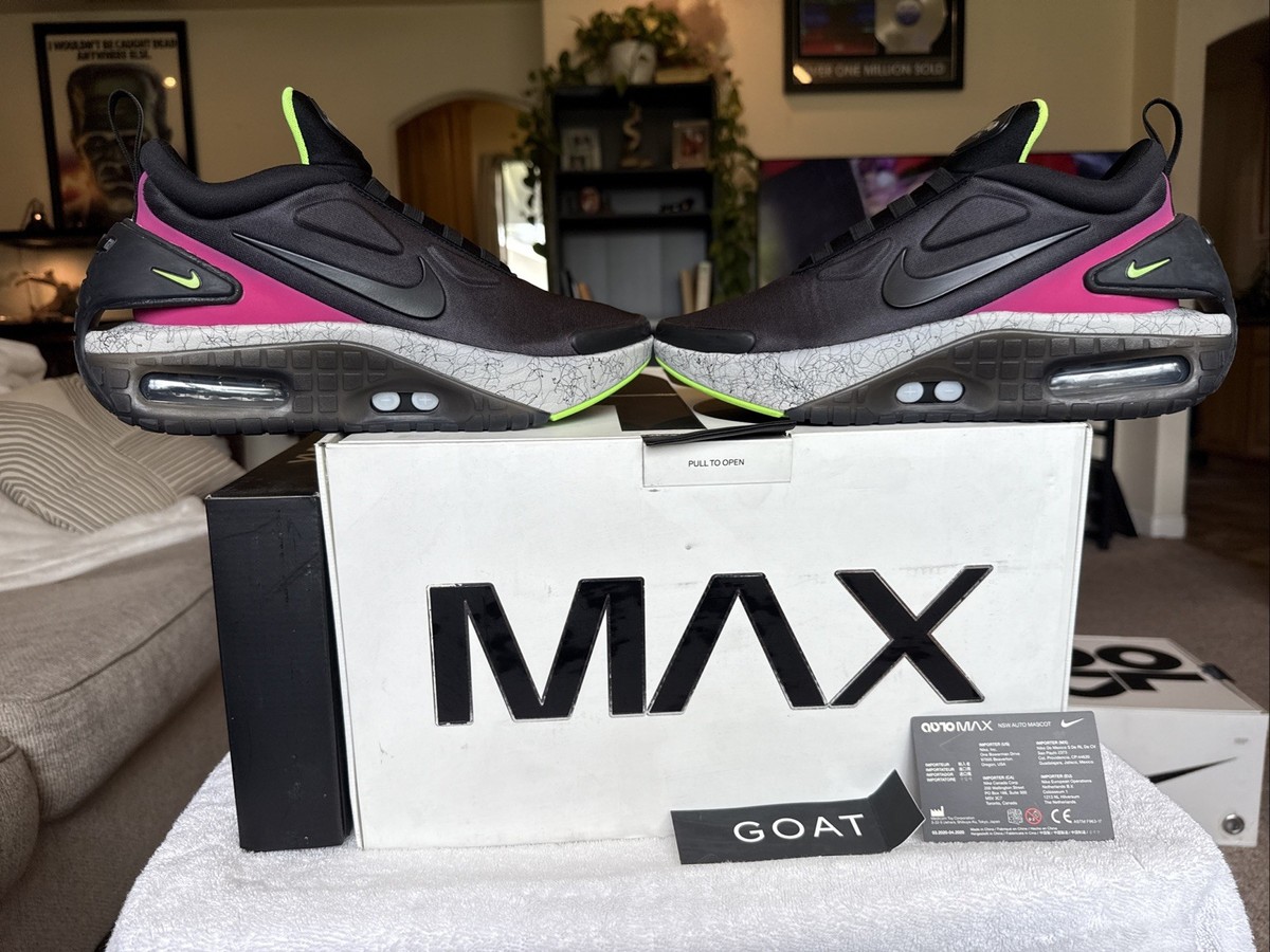 Size 9 OG Nike Adapt Auto Max Fireberry Shoes NO Charger cz6804-001 +Box  VGshape | eBay