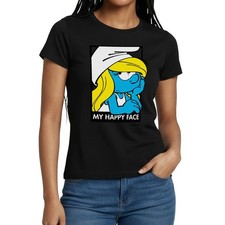 Die Schlümpfe Schlumpfine Happy Face Frauen T-Shirt