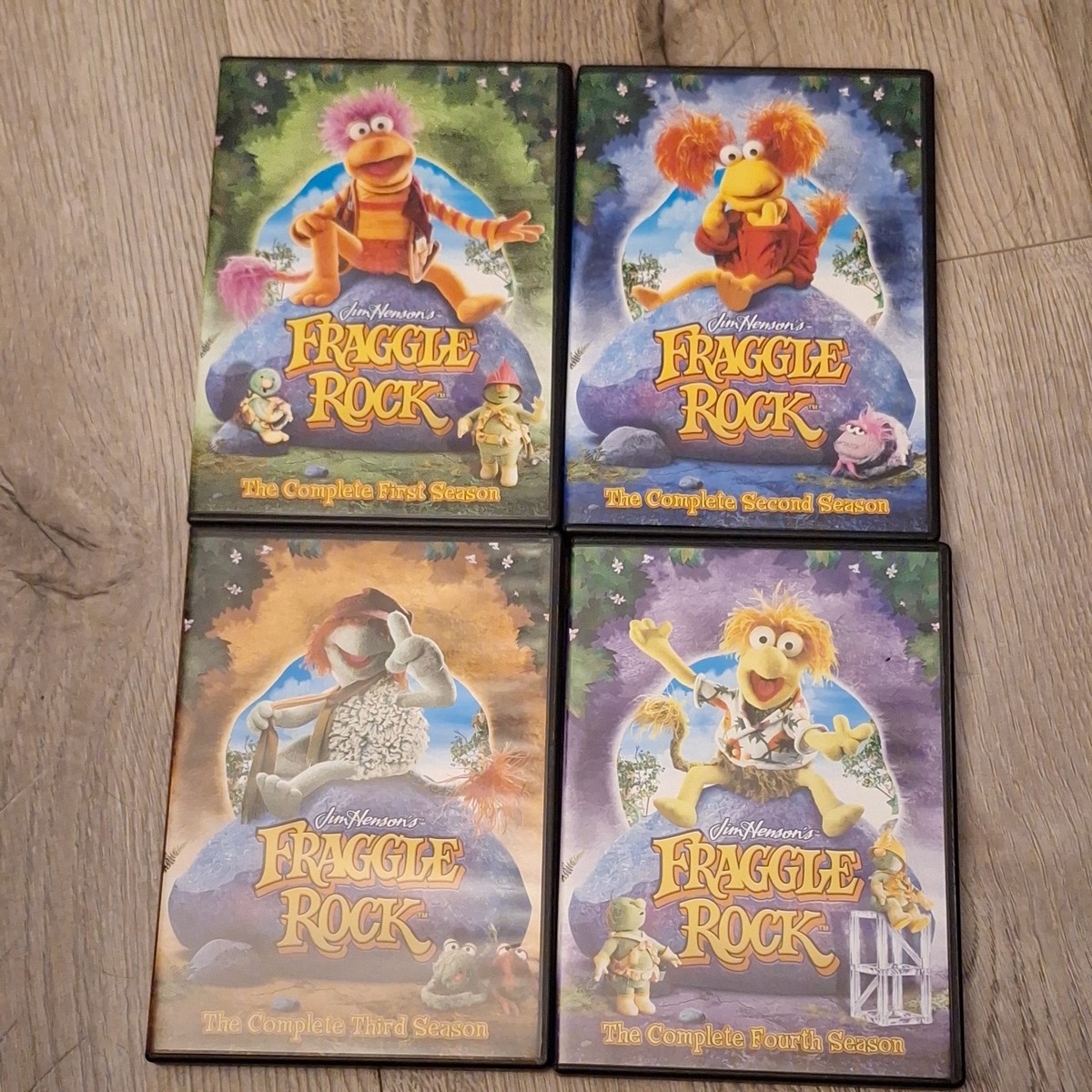 Jim Henson's Fraggle Rock Complete Series Seasons 1 2 3 4 Box Sets