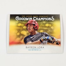 2021 Upper Deck Goodwin Champions Bayron Lora #89 Baseball Card